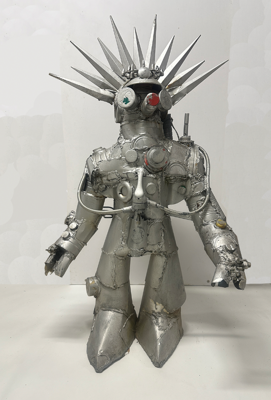 Spiky Head Robot